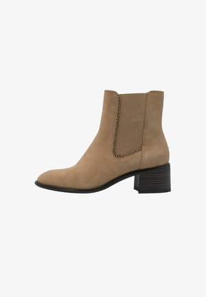 Marco Tozzi CHELSEA - Korte laarzen - beige