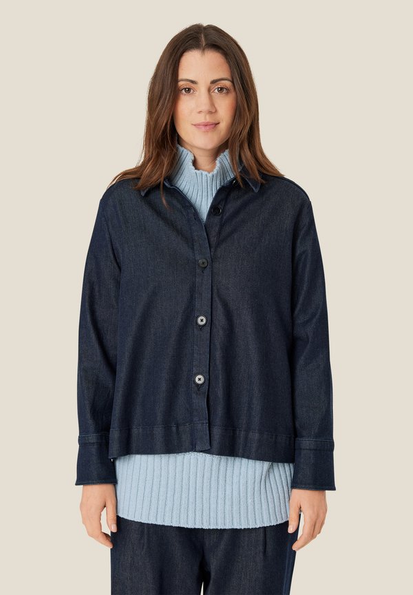 MaIowa - Hemdbluse - dark denim