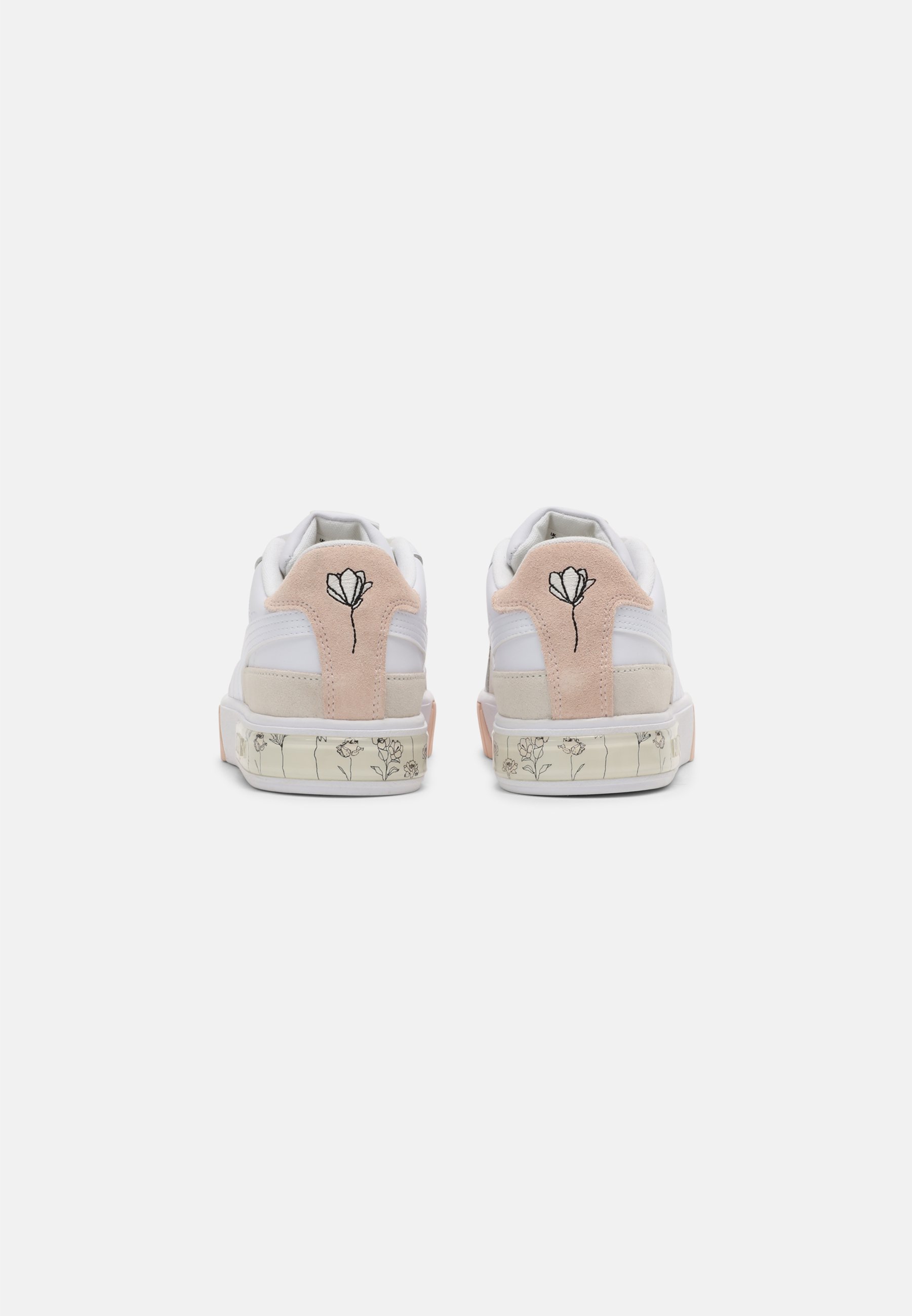 Puma CALI STAR IN BLOOM - Trainers - white-cloud/pink-marshmallow/white -  Zalando.ie