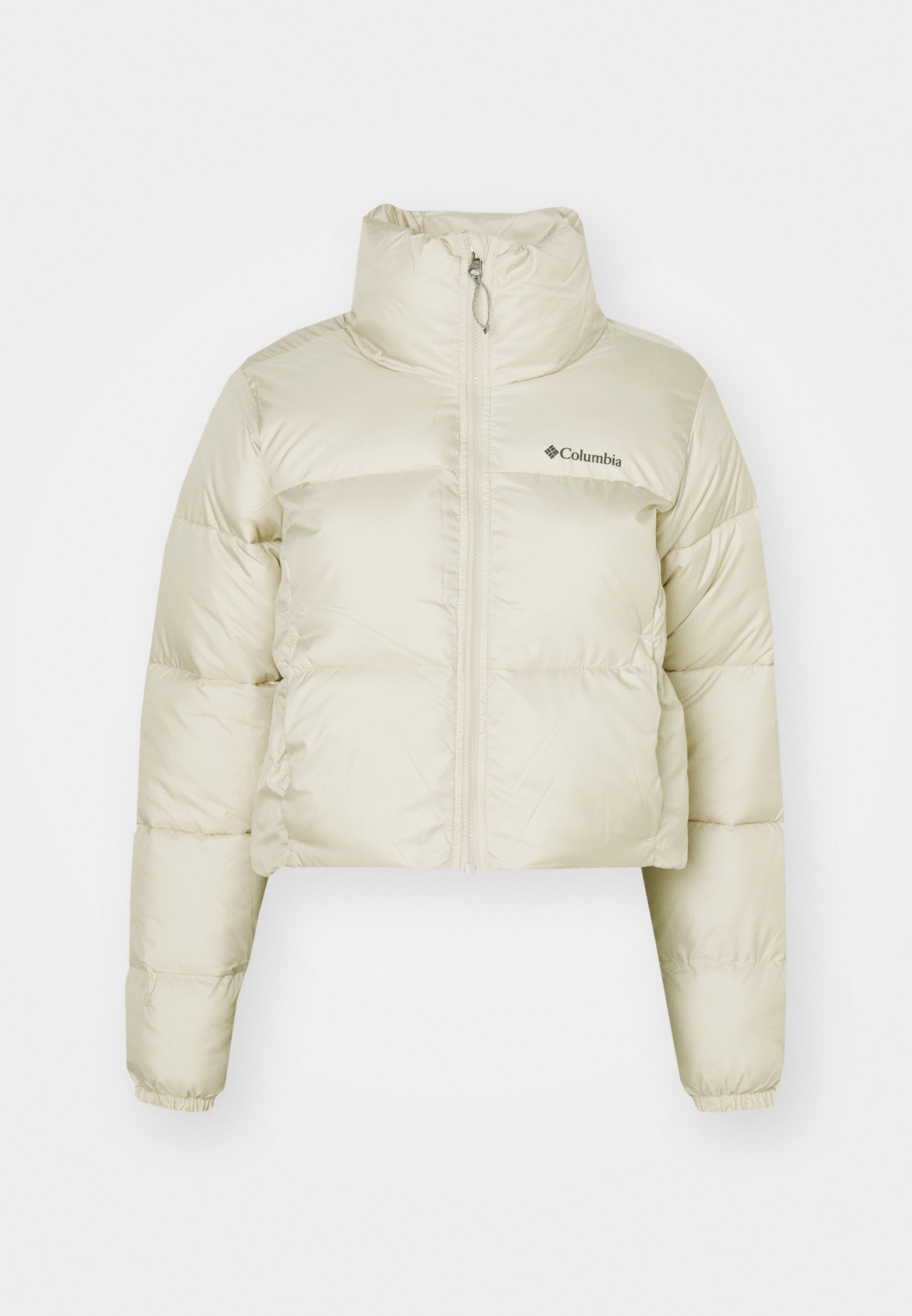 Columbia PUFFECT CROPPED - Winter jacket - dark stone/off-white