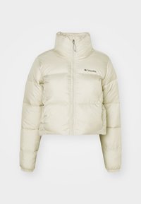 PUFFECT CROPPED - Winter jacket - dark stone
