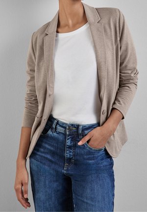 Street One, Blazer - mottled beige