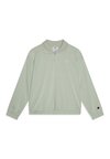 ICONS NECK WITH TONAL LOGO - Športni pulover - light green
