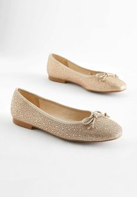 Next WIDE FIT FOREVER COMFORT - Baleriinad - champagne gold