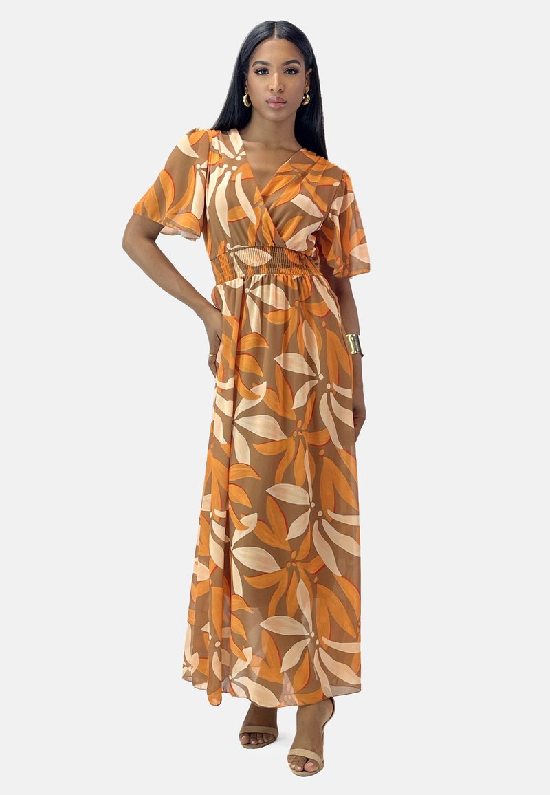 Elara Robe longue - camel