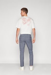 Selected Homme SLHSLIM ROBERT PANTS - Chino hlače - navy blazer/houndstooth