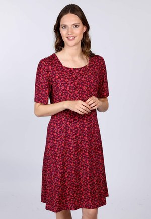 IMANI - Jersey dress - deep purple