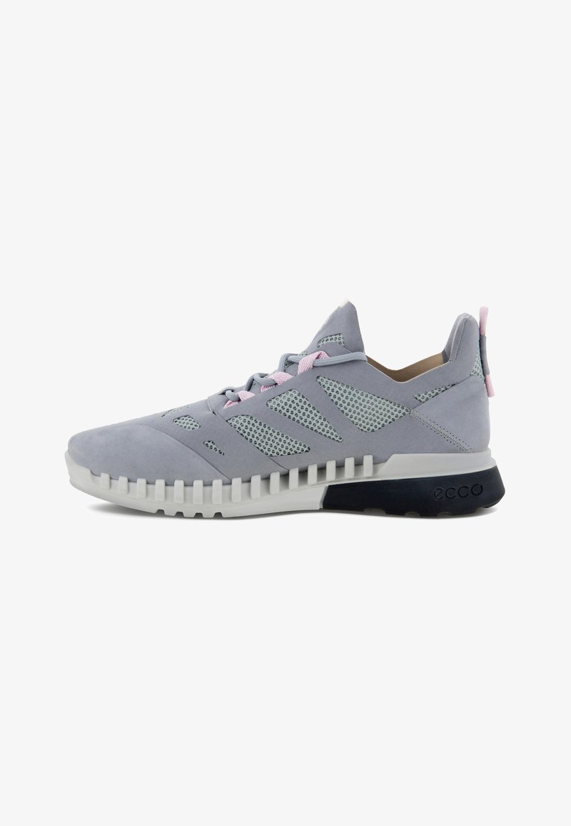 ECCO ZIPFLEX - Sneaker low - silver grey/silver grey