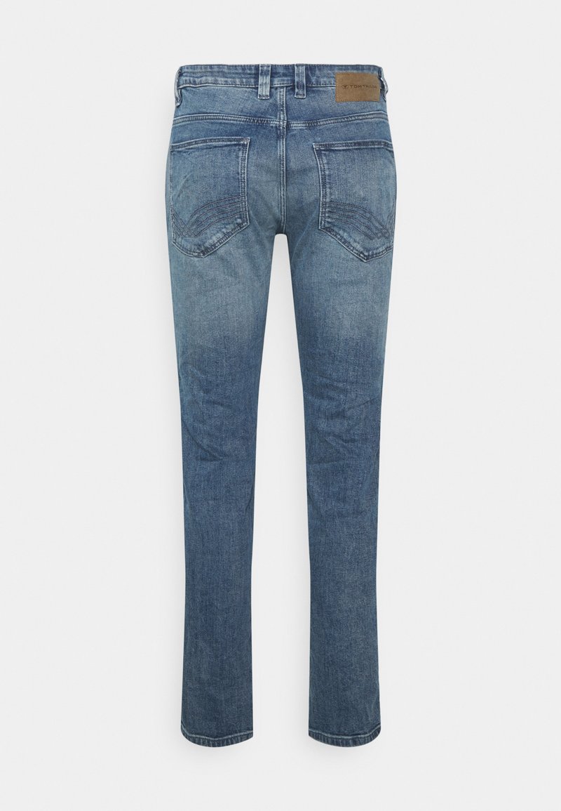 Herren Skinny Fit | TOM TAILOR JOSH REGULAR Jeans Slim Fit used light stone blue denim/blue denim - XO82468 Herren Skinny Fit | TOM TAILOR JOSH REGULAR Jeans Slim Fit used light stone blue denim/blue denim - XO82468