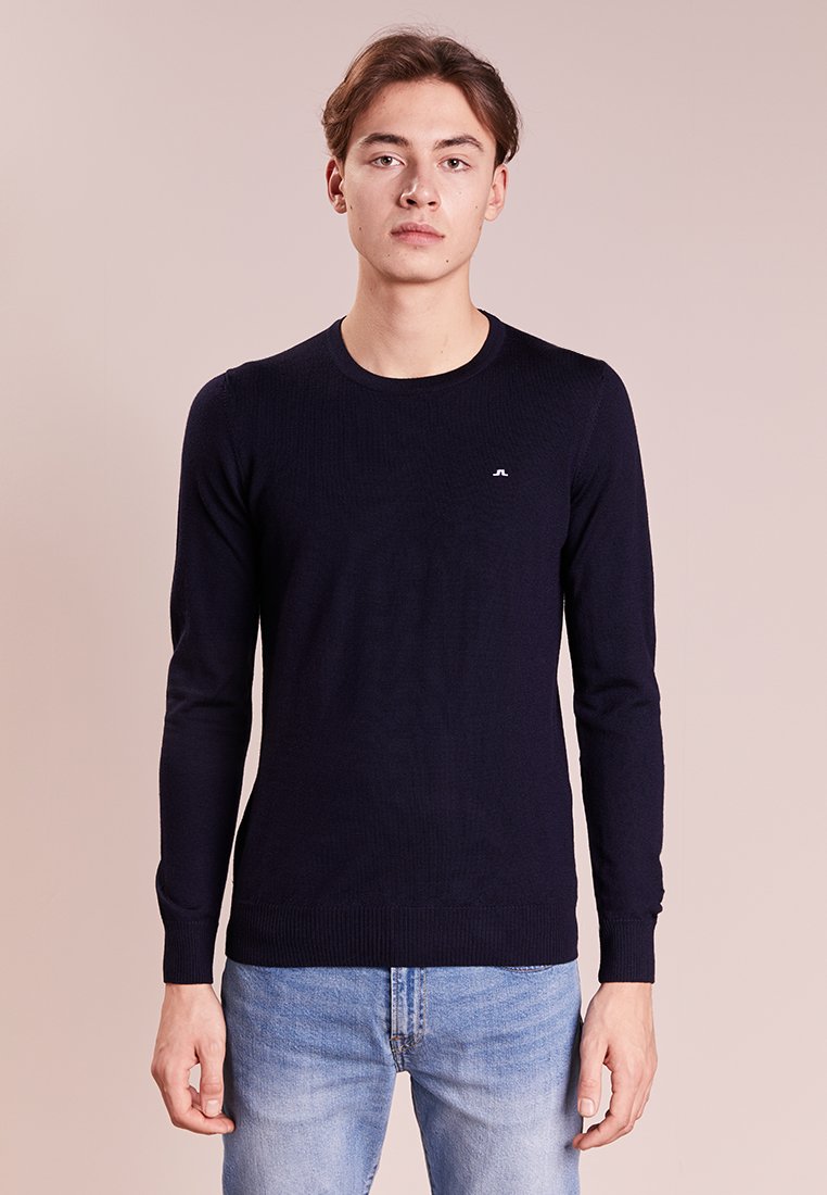 J.LINDEBERG LYLE TRUE MERINO Jumper navy/dark blue Zalando.co.uk