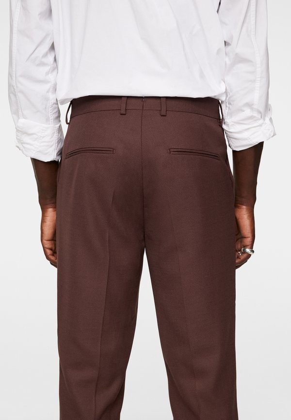 LOIS ACTIVE HOPSACK - Chinos - bitter chocolate2