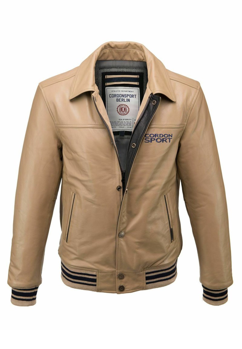 Cordon Sport VICTORIA Leather jacket sand Zalando.de