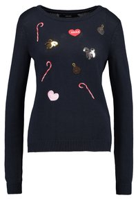 Vero Moda Stickad tröja - dark blue