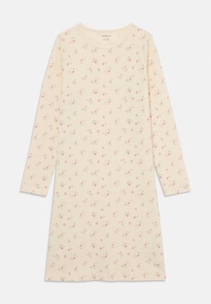 NKFNIGHTGOWN FLOWER NOOS - Pyjamasöverdel - turtledove