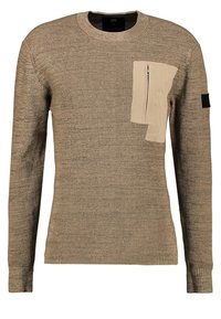 G-STAR Stickad tröja - olive