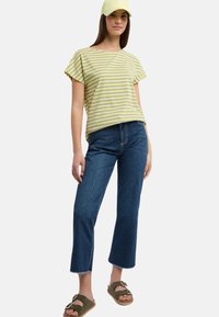 Elbsand Print T-shirt - gelb