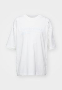 New Balance LINEAR HERITAGE TEE - Trükipildiga T-särk - sea salt
