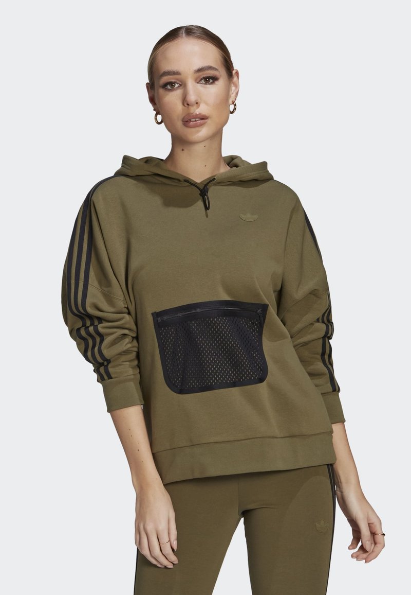 adidas Originals Hoodie focus olive/olive Zalando.co.uk