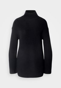 LONGSLEEVE STAND UP COLLAR - Vesta - black