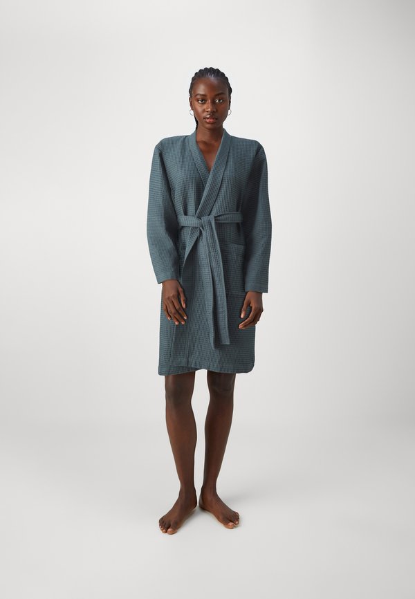 UNISEX - Dressing gown - teal