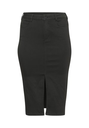 Kaffe Curve Pouzdrová sukně - black deep