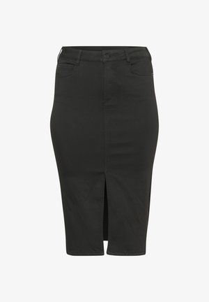 Kaffe Curve Gonna a tubino - black deep