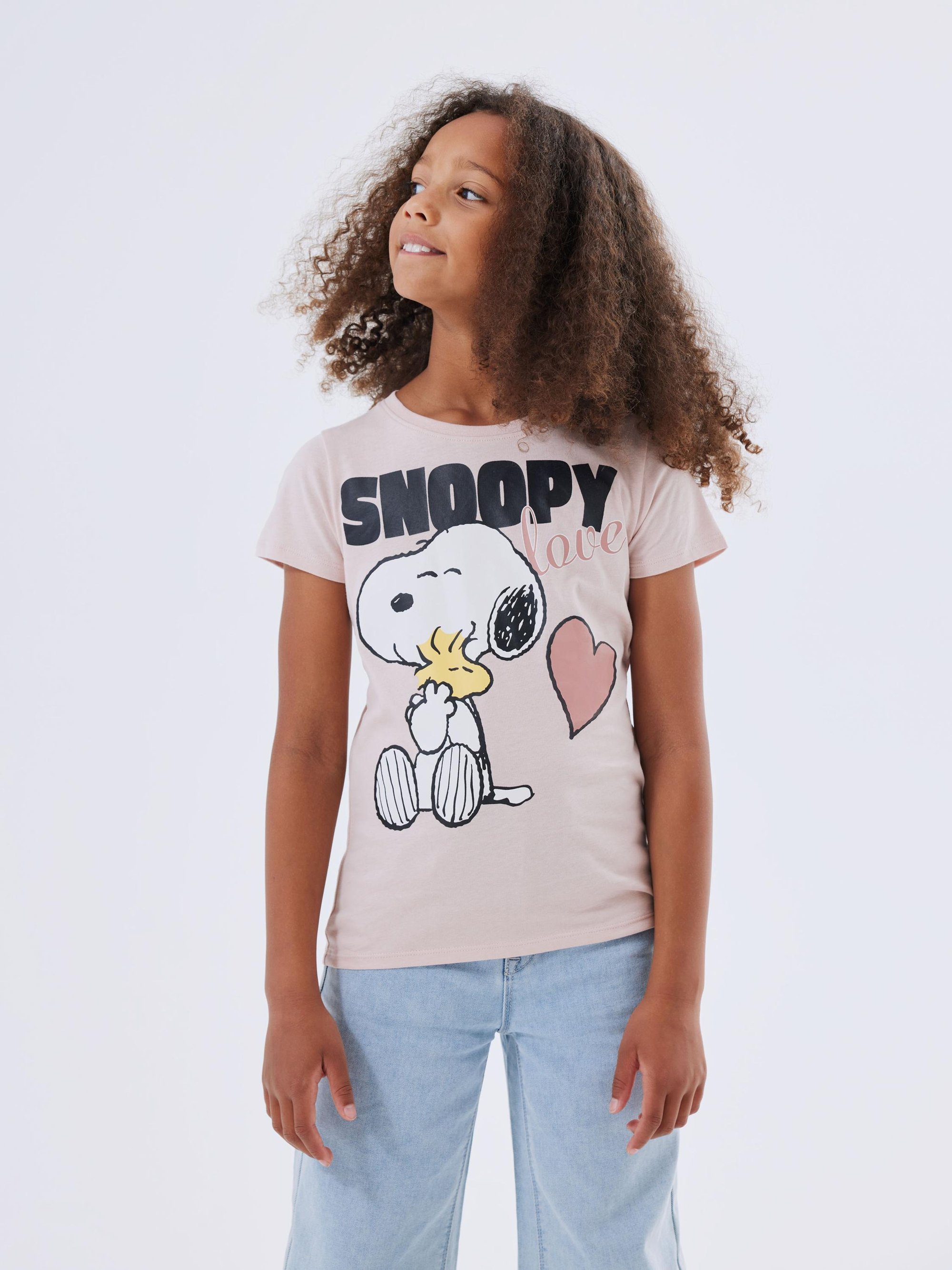 T-Shirt Bambina NAME IT Nkfjamina SS | Maniche Corte Con Volant | Stampa Morbida In Gomma | Danese - 5