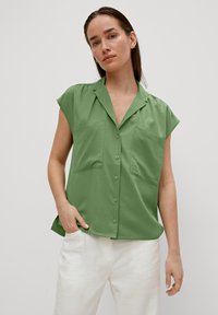 comma Button-down blouse - bright green