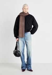MSCH Copenhagen MSCHGALINE RACHELLE SCARF KEY - Sall - choco chip melange