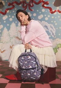 Cath Kidston FOLDAWAY - Turistinė kuprinė - navy polar ditsy