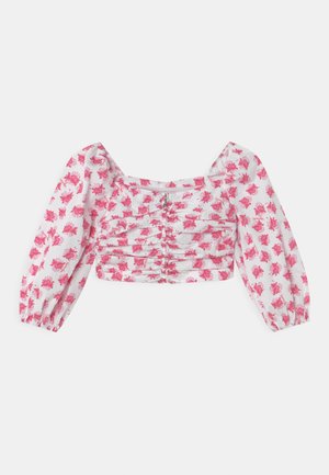 Blusa - white/fuxia