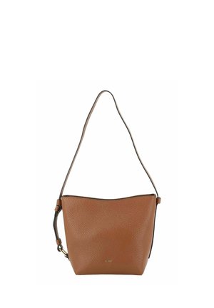 TEKLA - Bandolera - caramel   cognac