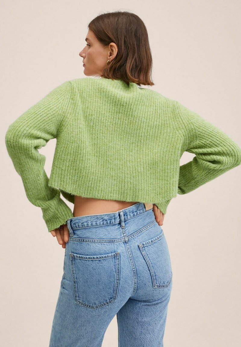 Mango NINA Chaqueta de punto - vert pastel/verde claro - Zalando.es