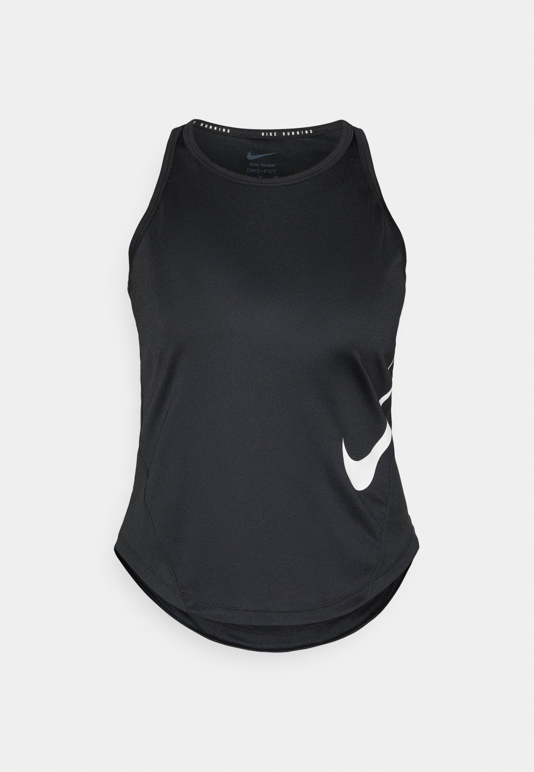 Nike Performance TEMPO TANK - Top - black/white