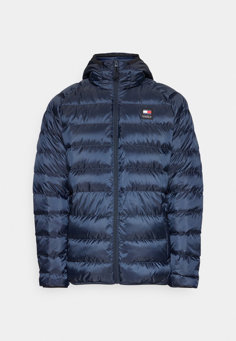 Tommy Jeans Gewatteerde jas donkerblauw