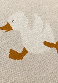 Sterntaler KNITTED BLANKET EDDA - Baby blanket - ecru