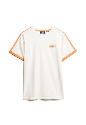 Superdry ESSENTIAL RETRO STRIPED  - Print T-shirt - optic