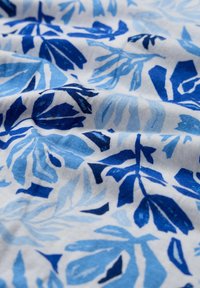 Seasalt Cornwall Button-down blouse - blue cut out seaweed chalk