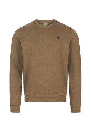 U.S. Polo Assn., USJAXXON - Sweatshirt - camel melagne