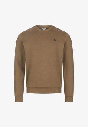 U.S. Polo Assn., USJAXXON - Sweatshirt - camel melagne