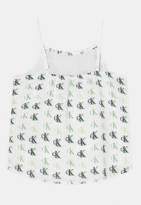 Calvin Klein Jeans MONOGRAM STRAP - Camicetta - off-white