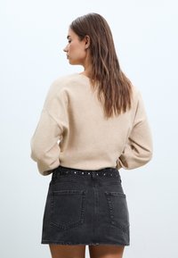 Stradivarius Minijupe - mottled light grey