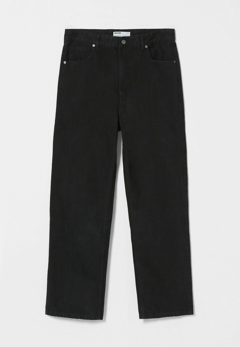 Bershka Straight leg jeans zwart
