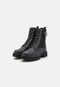 Anna Field Botines con plataforma - black