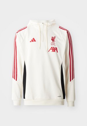 adidas Performance LIVERPOOL FC 25/26 TIRO TRAINING HOODIE - Article de supporter d'équipe de club - white