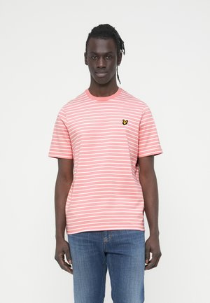 BRETON  - Tričko s potlačou - pink grapefruit/white