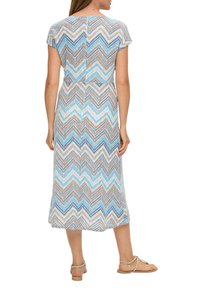 s.Oliver BLACK LABEL ROBE - Freizeitkleid - azurblau