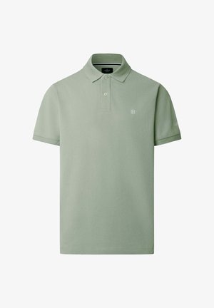 Hackett London, HERITAGE H STRIPE TRIM - Polokošeľa - sage green