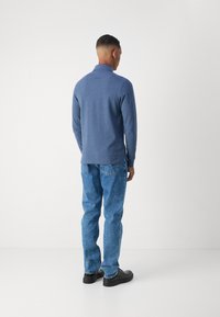 Tommy Hilfiger SLIM - Top s dlhým rukávom - faded indigo heather