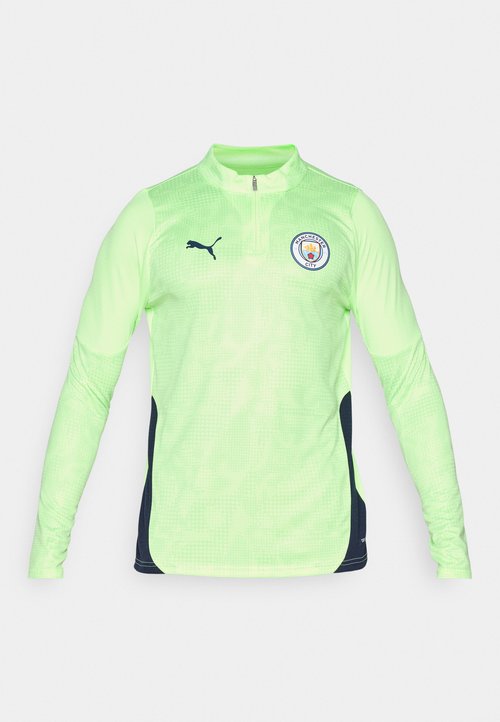 PUMA MCFC TRAINING 1/4 ZIP TOP - Equipación de clubes - fizzy apple/blue violet — foto 5